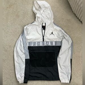 Air Jordan Color-Block Jacket 'White Black’